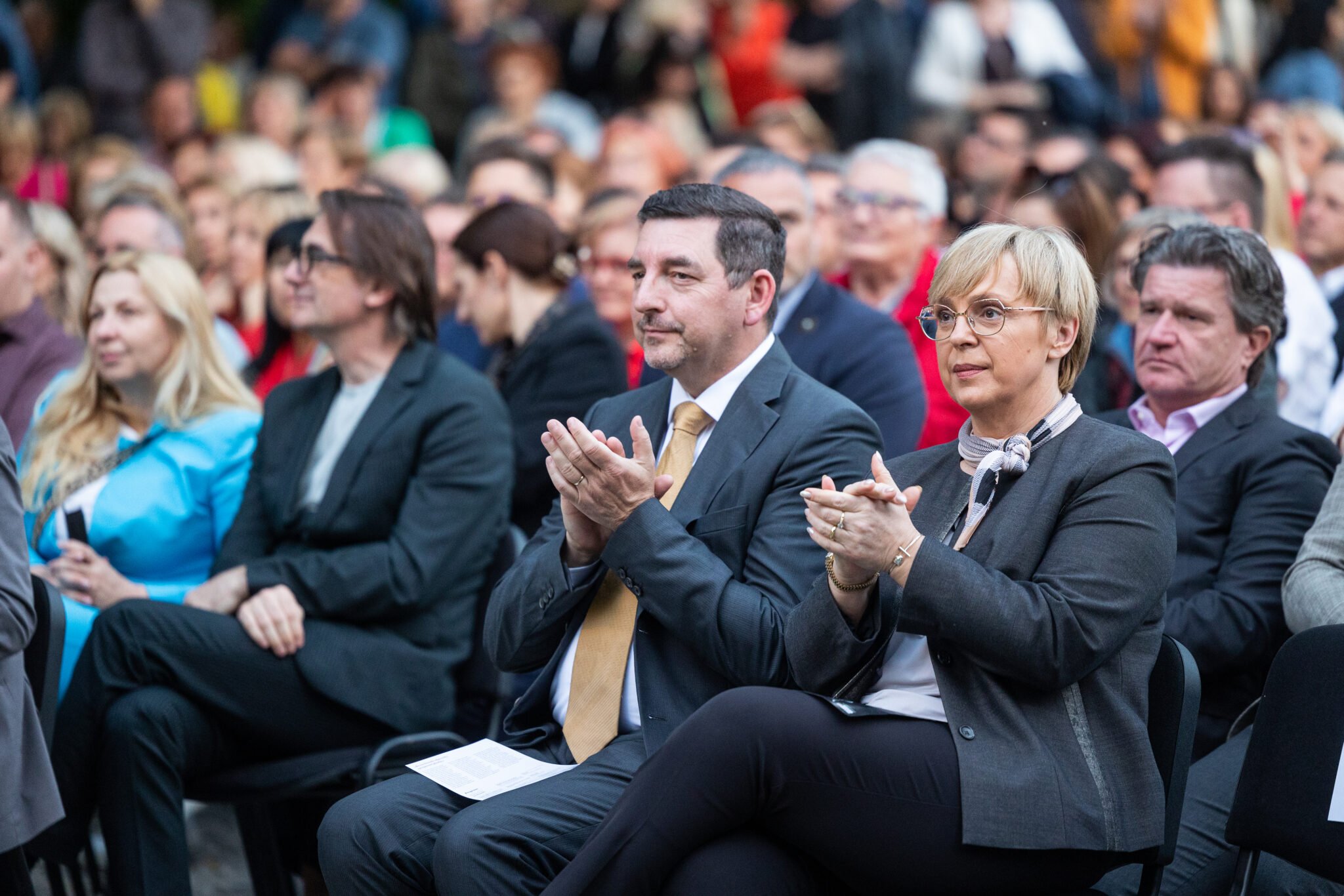 Visit of the President of the Republic of Slovenia, Nataša Pirc Musar, to  Strasbourg